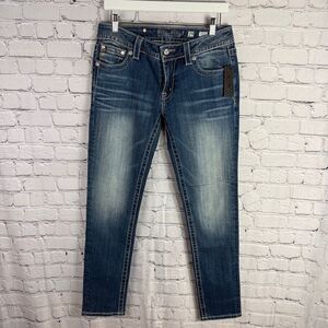 Miss Me Signature Skinny Jeans 28 NWT